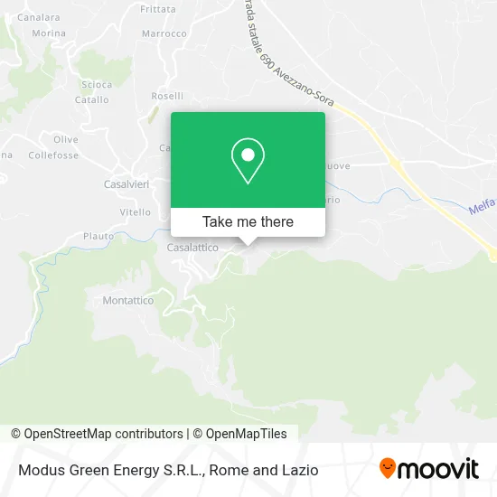 Modus Green Energy S.R.L. map