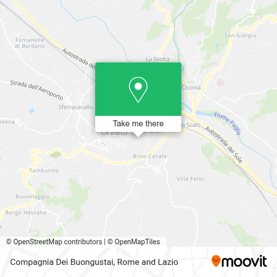 Compagnia Dei Buongustai map