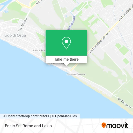 Enalc Srl map