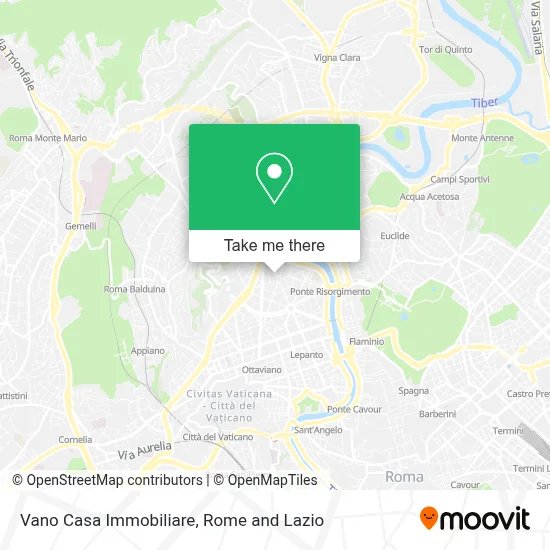 Vano Casa Immobiliare map