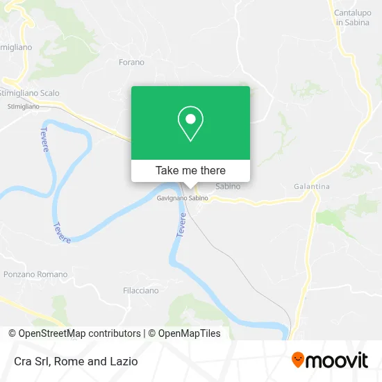 Cra Srl map