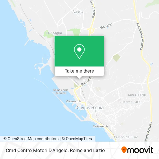 Cmd Centro Motori D'Angelo map