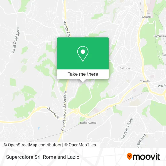 Supercalore Srl map
