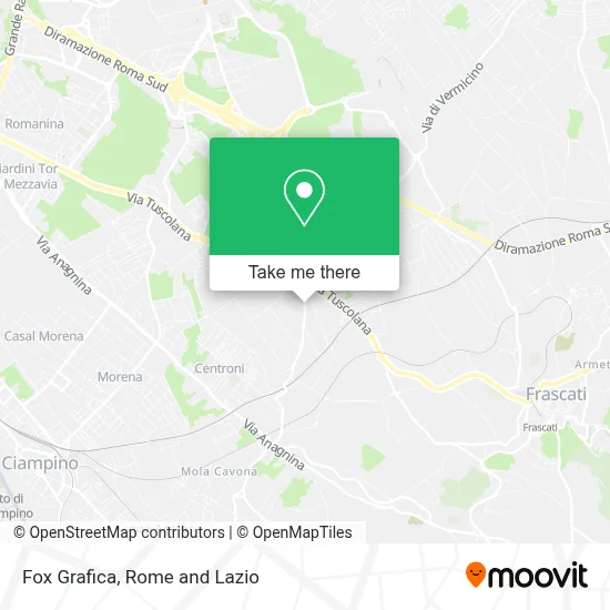 Fox Grafica map