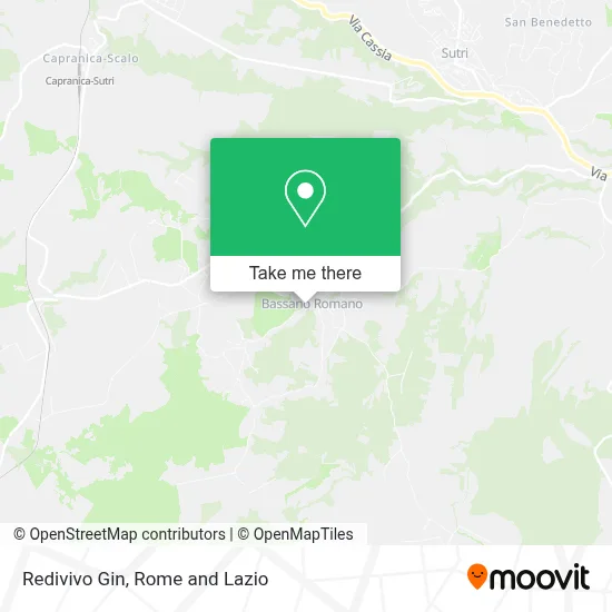 Redivivo Gin map