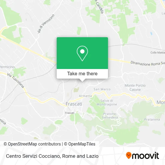 Centro Servizi Cocciano map