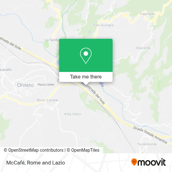 McCafé map