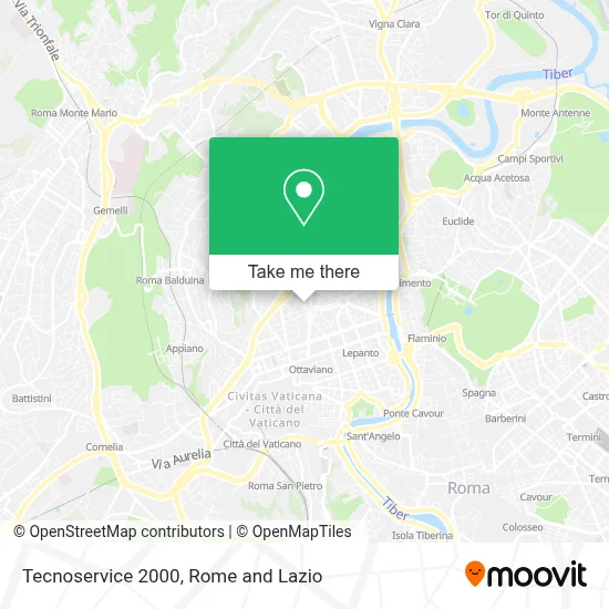 Tecnoservice 2000 map
