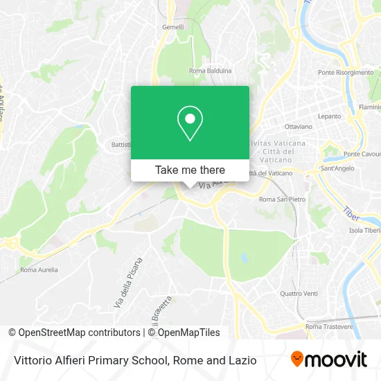 Vittorio Alfieri Primary School map