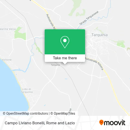 Campo Liviano Bonelli map