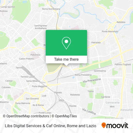 Libs Digital Services & Caf Online map