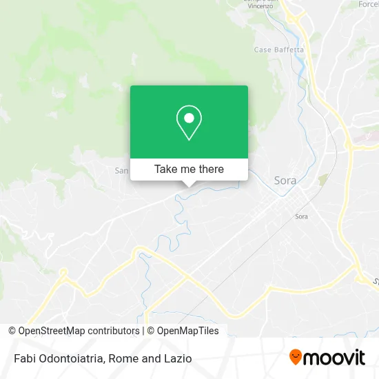 Fabi Odontoiatria map