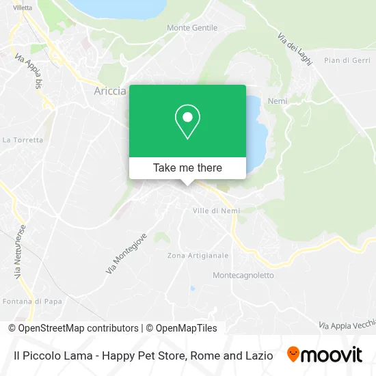 Il Piccolo Lama - Happy Pet Store map