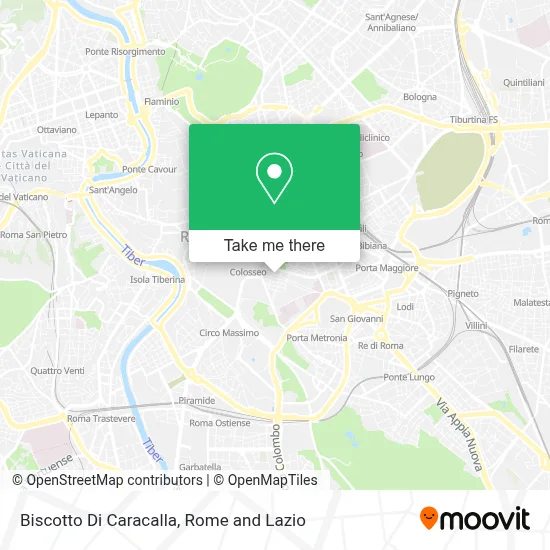 Biscotto Di Caracalla map