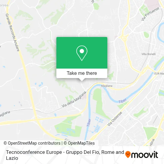 Tecnoconference Europe - Gruppo Del Fio map