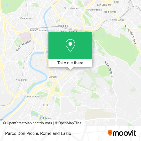 Parco Don Picchi map