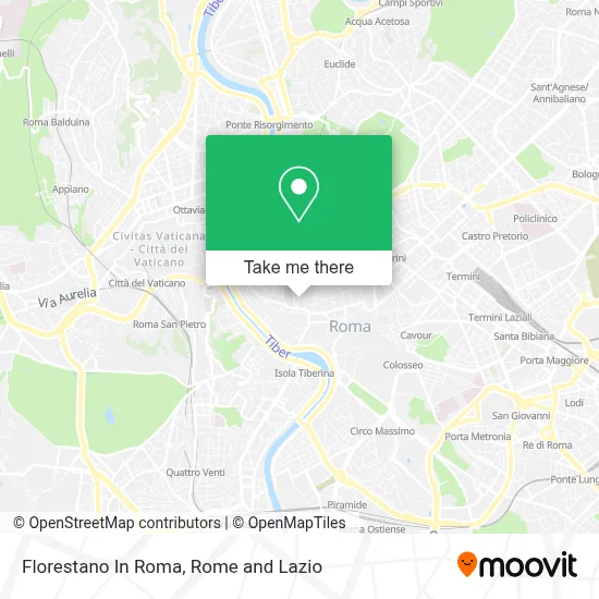 Florestano In Roma map