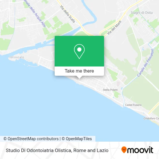 Studio Di Odontoiatria Olistica map