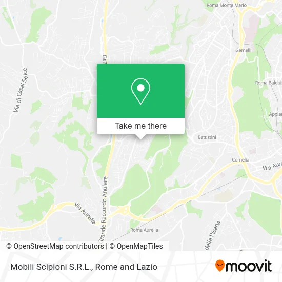 Mobili Scipioni S.R.L. map