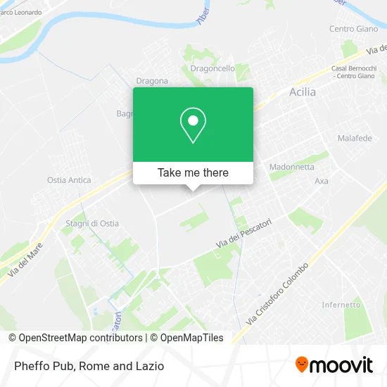 Pheffo Pub map