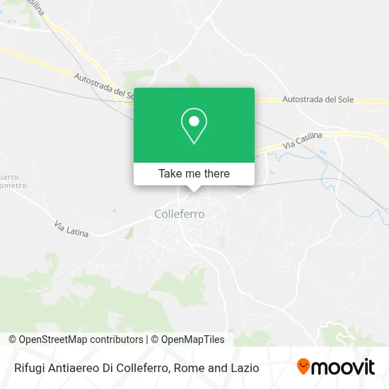 Rifugi Antiaereo Di Colleferro map