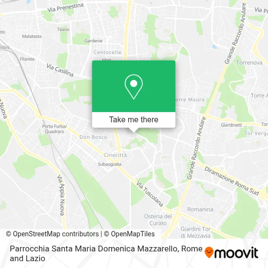 Parrocchia Santa Maria Domenica Mazzarello map