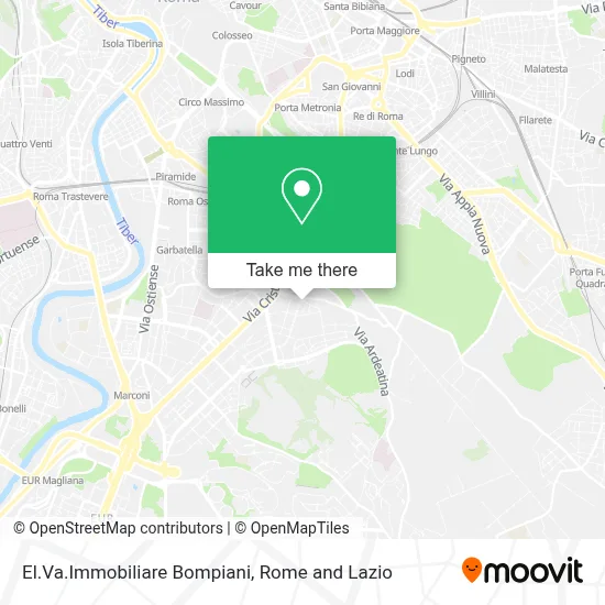 El.Va.Immobiliare Bompiani map