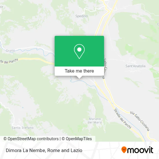 Dimora La Nembe map