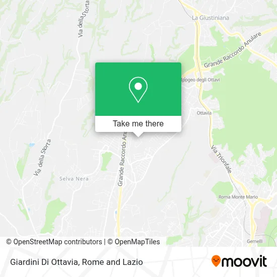 Giardini Di Ottavia map