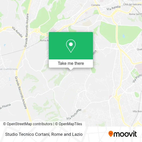 Studio Tecnico Cortani map