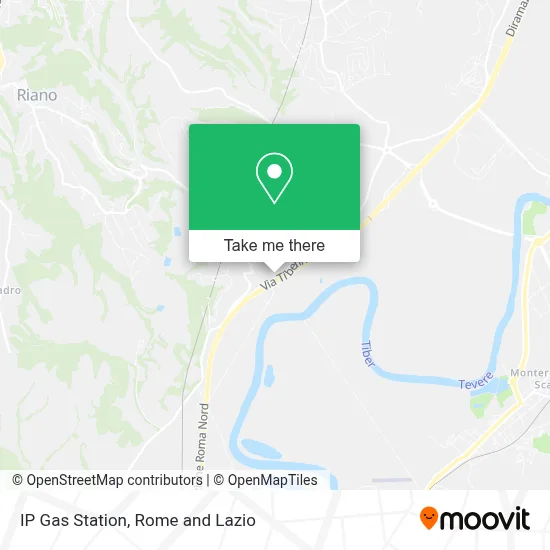 IP Gas Station map