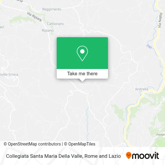 Collegiata Santa Maria Della Valle map