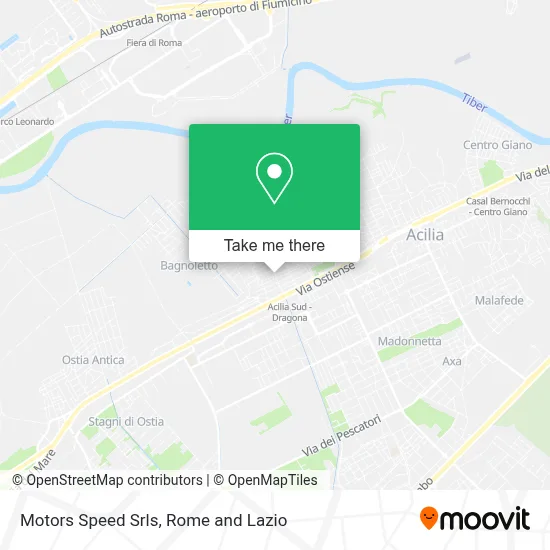 Motors Speed Srls map