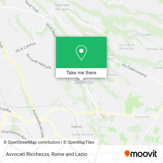 Avvocati Ricchezza map