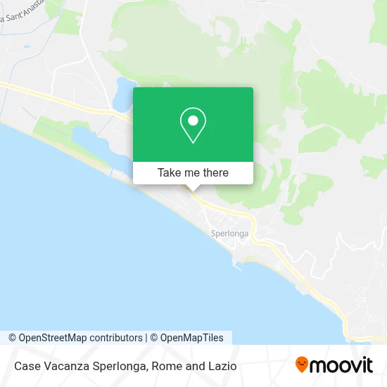 Case Vacanza Sperlonga map