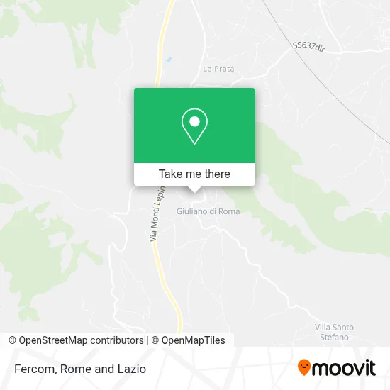 Fercom map