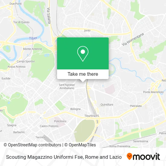 Scouting Magazzino Uniformi Fse map