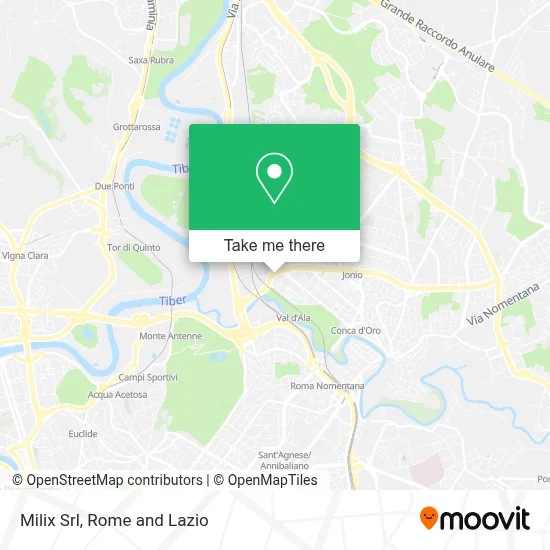 Milix Srl map