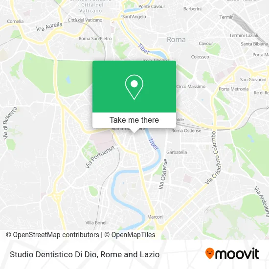 Studio Dentistico Di Dio map