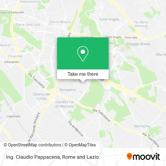 Ing. Claudio Pappacena map