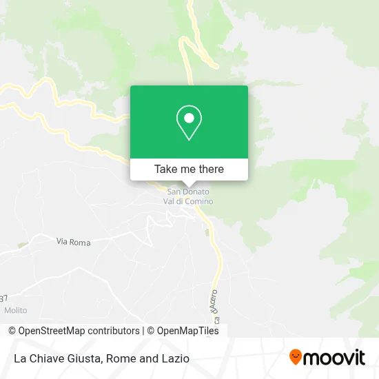 La Chiave Giusta map