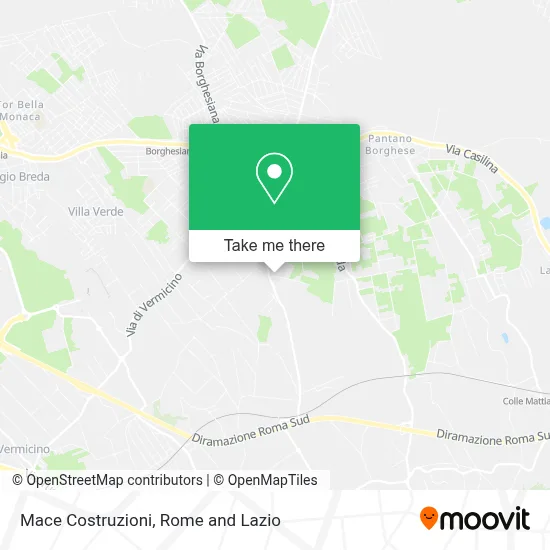 Mace Costruzioni map