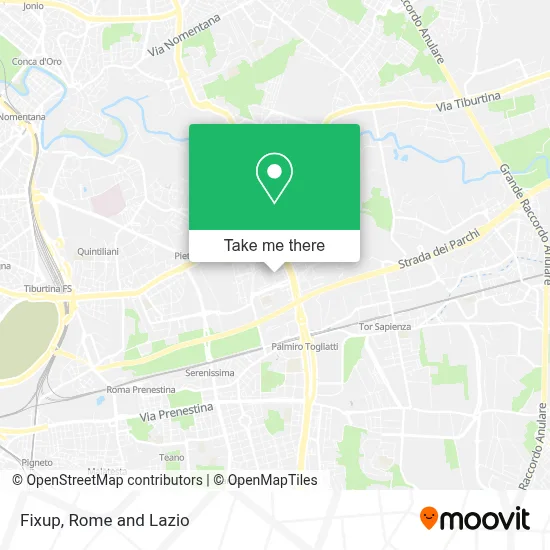 Fixup map
