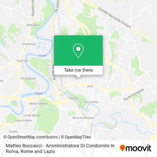 Matteo Boccacci - Amministratore Di Condomini In Roma map