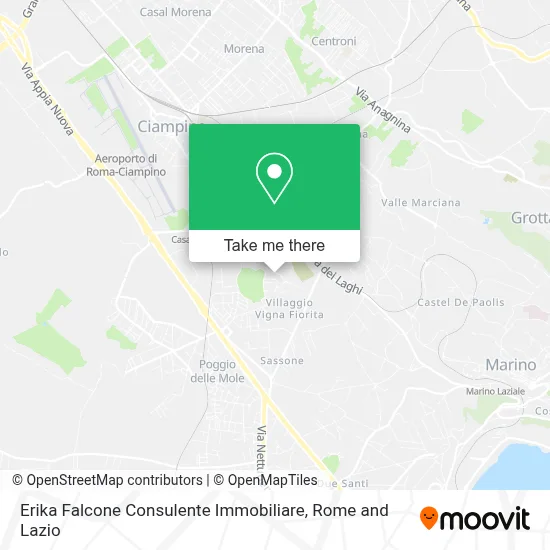 Erika Falcone Consulente Immobiliare map