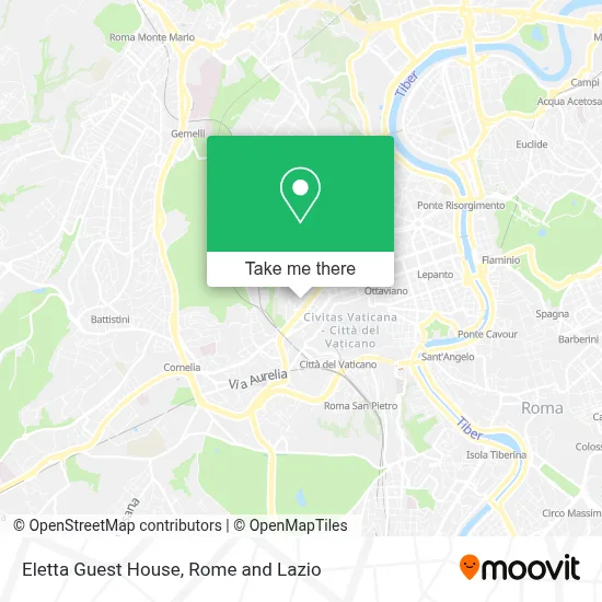Eletta Guest House map