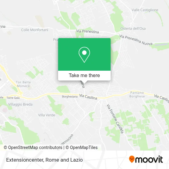 Extensioncenter map