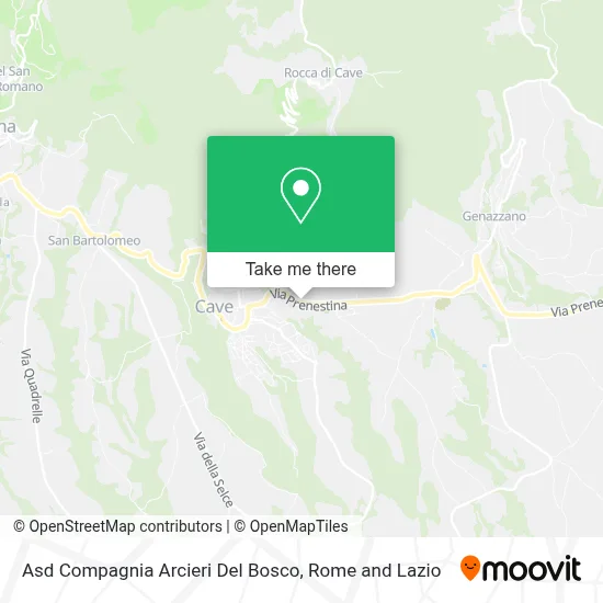 Asd Compagnia Arcieri Del Bosco map