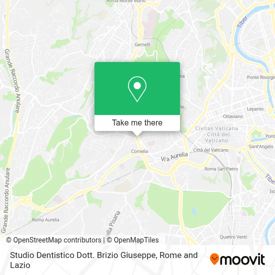 Studio Dentistico Dott. Brizio Giuseppe map