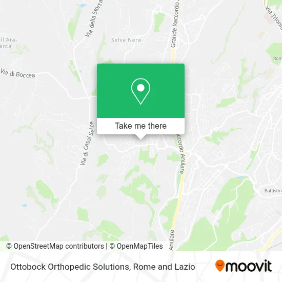 Ottobock Orthopedic Solutions map